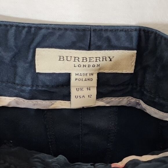 Authentic Burberry Navy Pants Size 12‎ - Picture 7 of 16